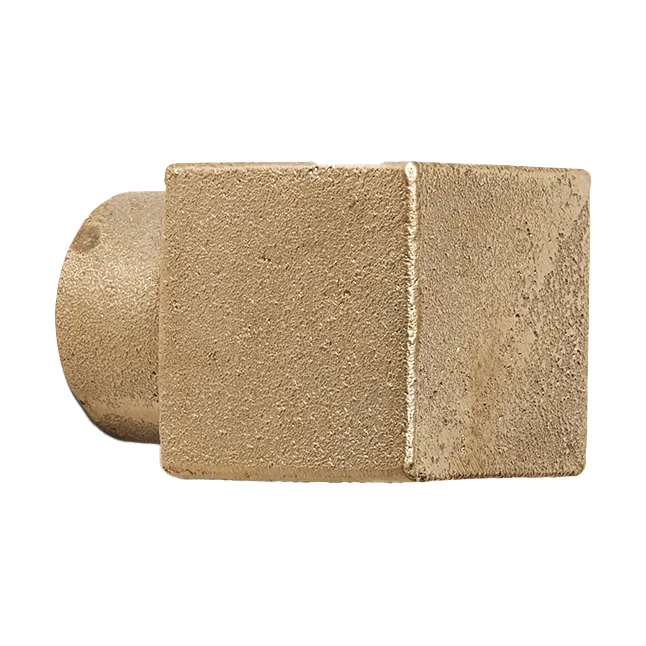 Square knagg small, Casted brass Ferm Living