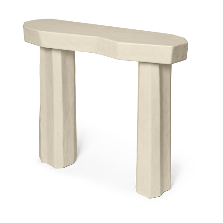 Staffa console table avlastningsbord 33,4x100,8x85 cm - Ivory - ferm LIVING