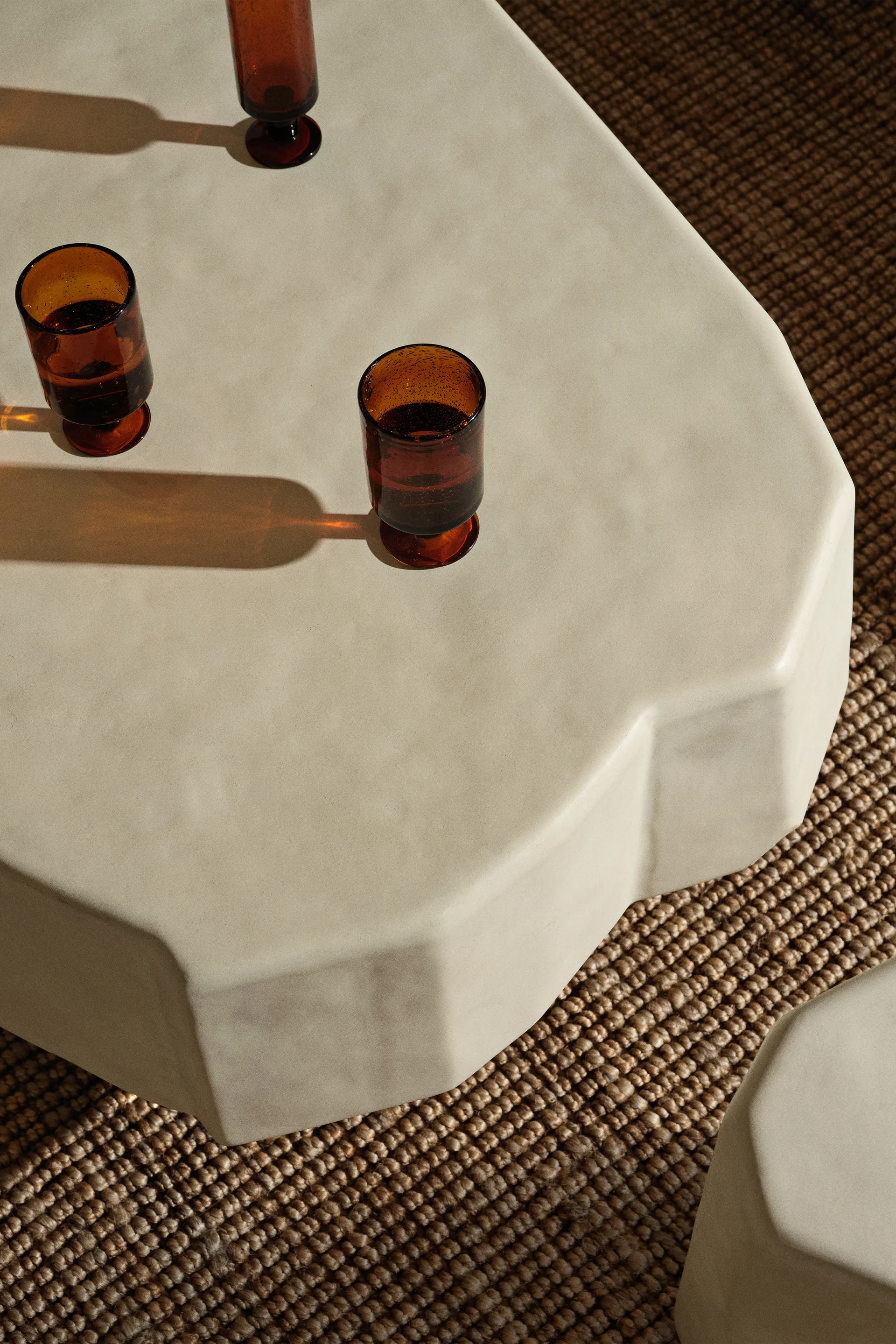 Staffa sofabord 163,5 x 82,4 cm, Ivory Ferm Living