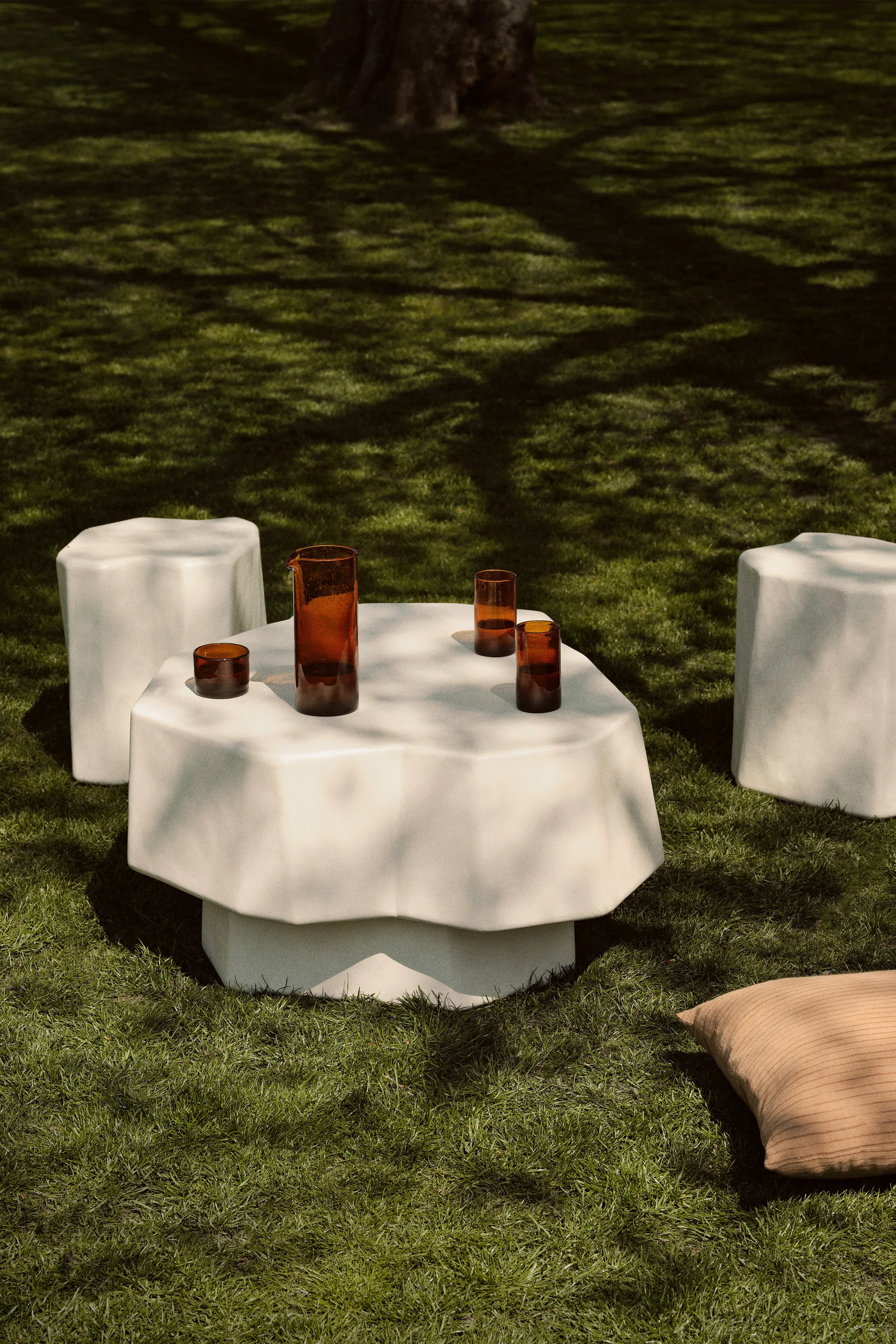 Staffa sofabord 163,5 x 82,4 cm, Ivory Ferm Living