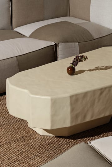 Staffa sofabord 163,5 x 82,4 cm - Ivory - Ferm Living