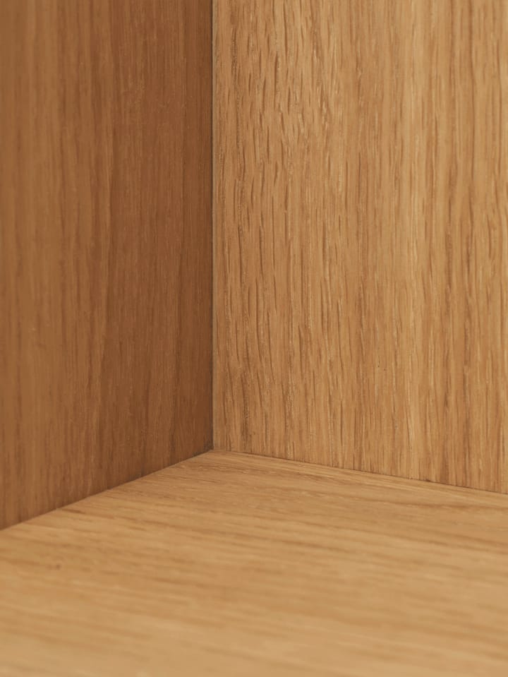 Stagger hylle low - Oiled Oak - ferm LIVING