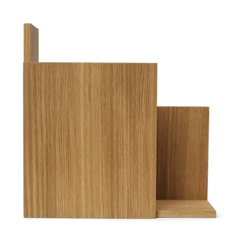 Stagger hylle square - Oiled Oak - Ferm Living
