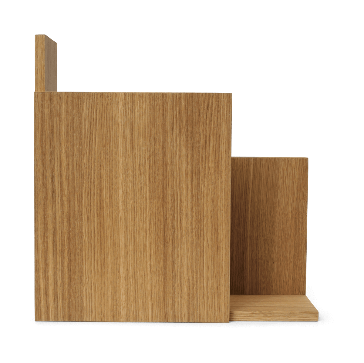 Ferm Living Stagger hylle square Oiled Oak