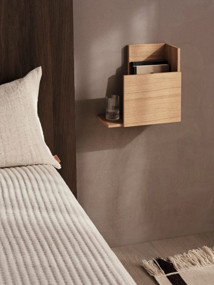 Stagger hylle square, Oiled Oak Ferm Living