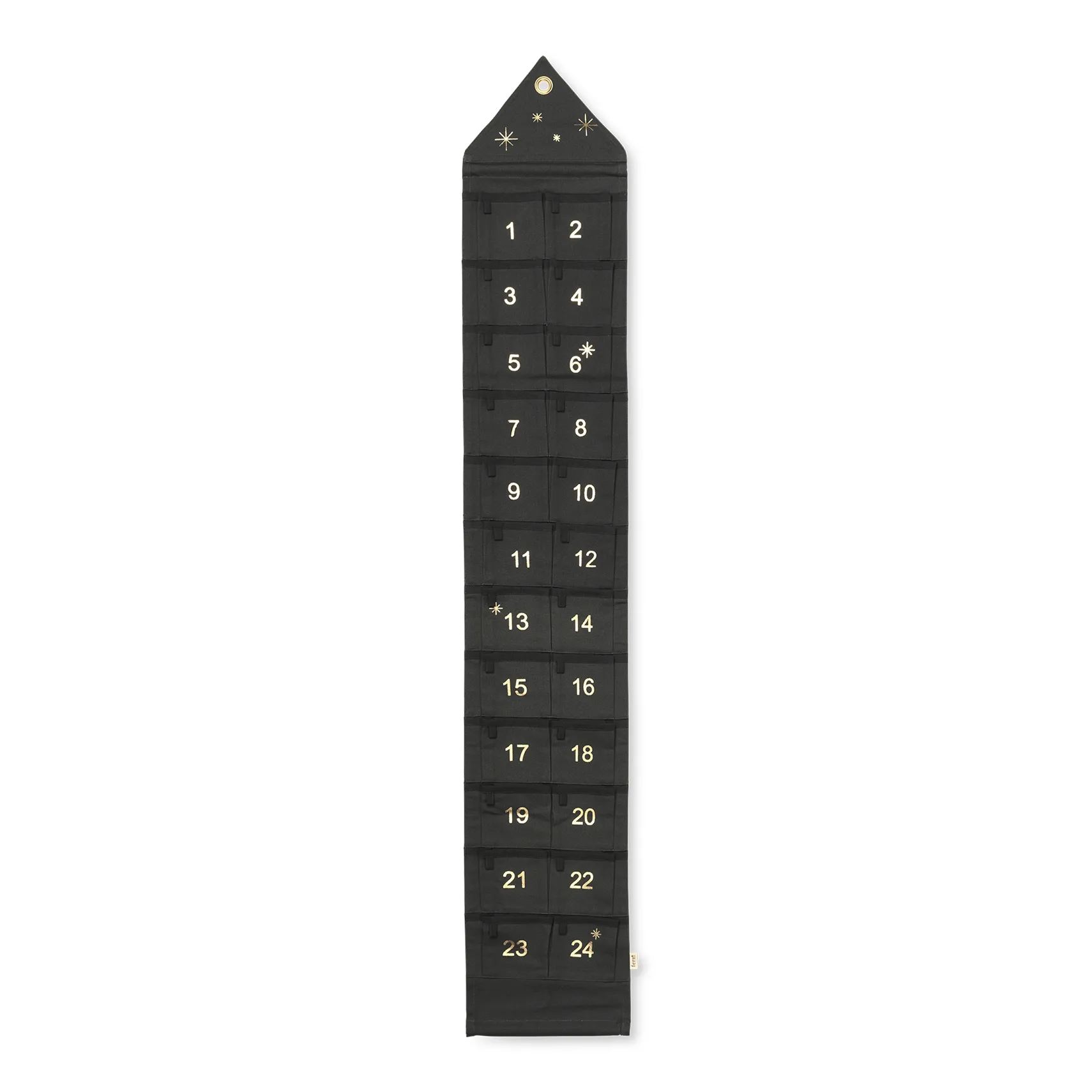 Star julekalender hus 150 cm, Dark green Ferm Living