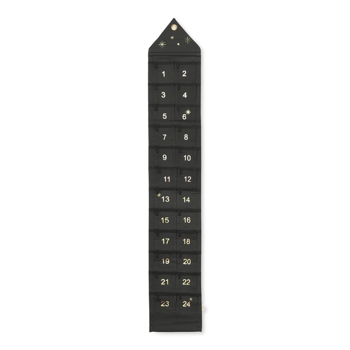 Star julekalender hus 150 cm, Dark green Ferm Living
