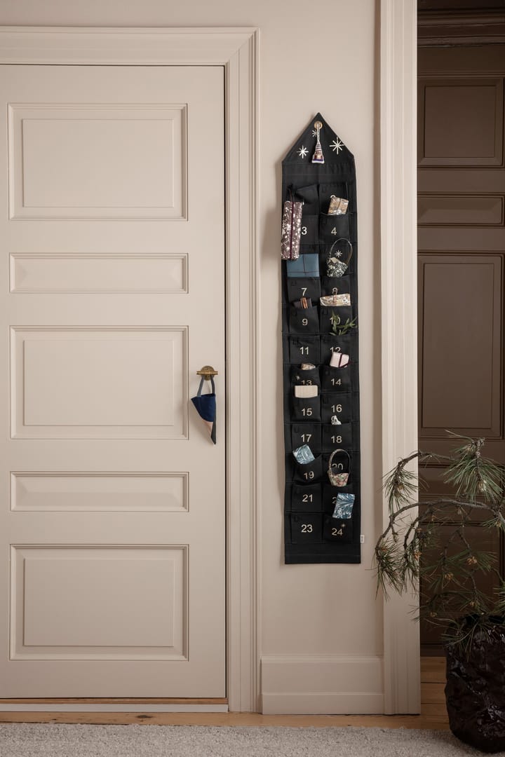 Star julekalender hus 150 cm, Dark green Ferm Living