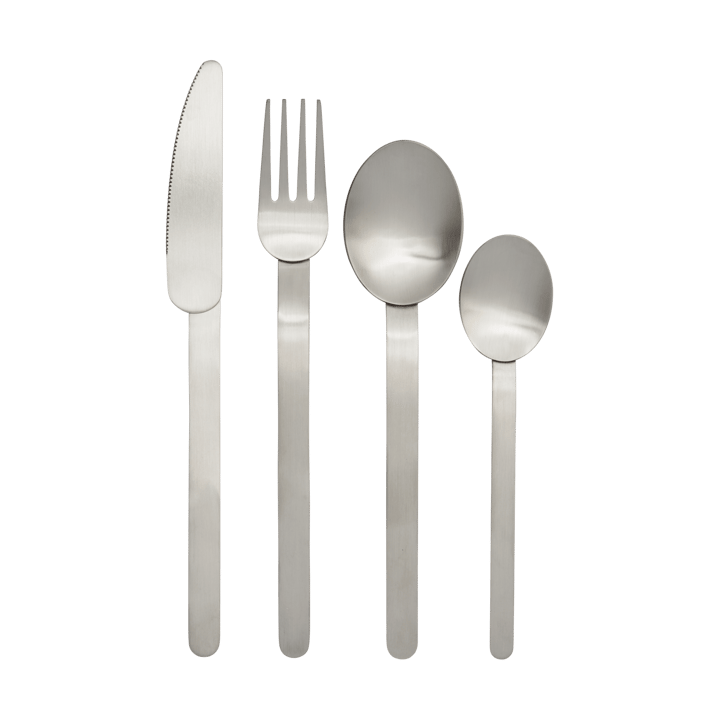 Stelo bestikksett 4 deler - Brushed Stainless Steel - Ferm Living