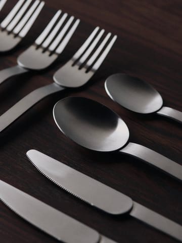 Stelo bestikksett 4 deler - Brushed Stainless Steel - Ferm Living