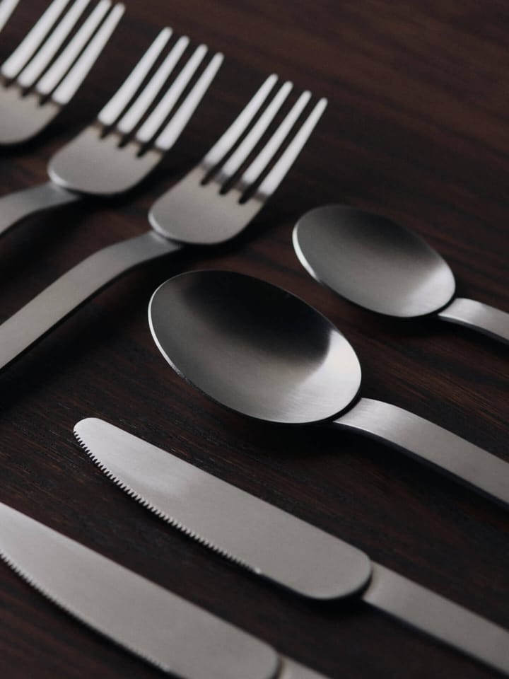 Stelo bestikksett 4 deler, Brushed Stainless Steel Ferm Living