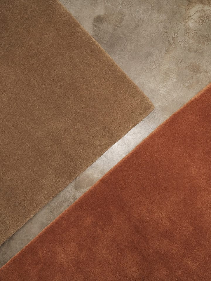 Stille tuftet teppe, Red brown, 140x200 cm Ferm Living