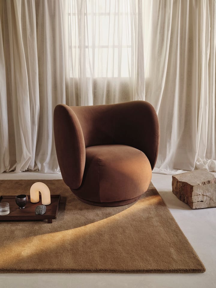 Stille tuftet teppe, Toffee, 140x200 cm Ferm Living