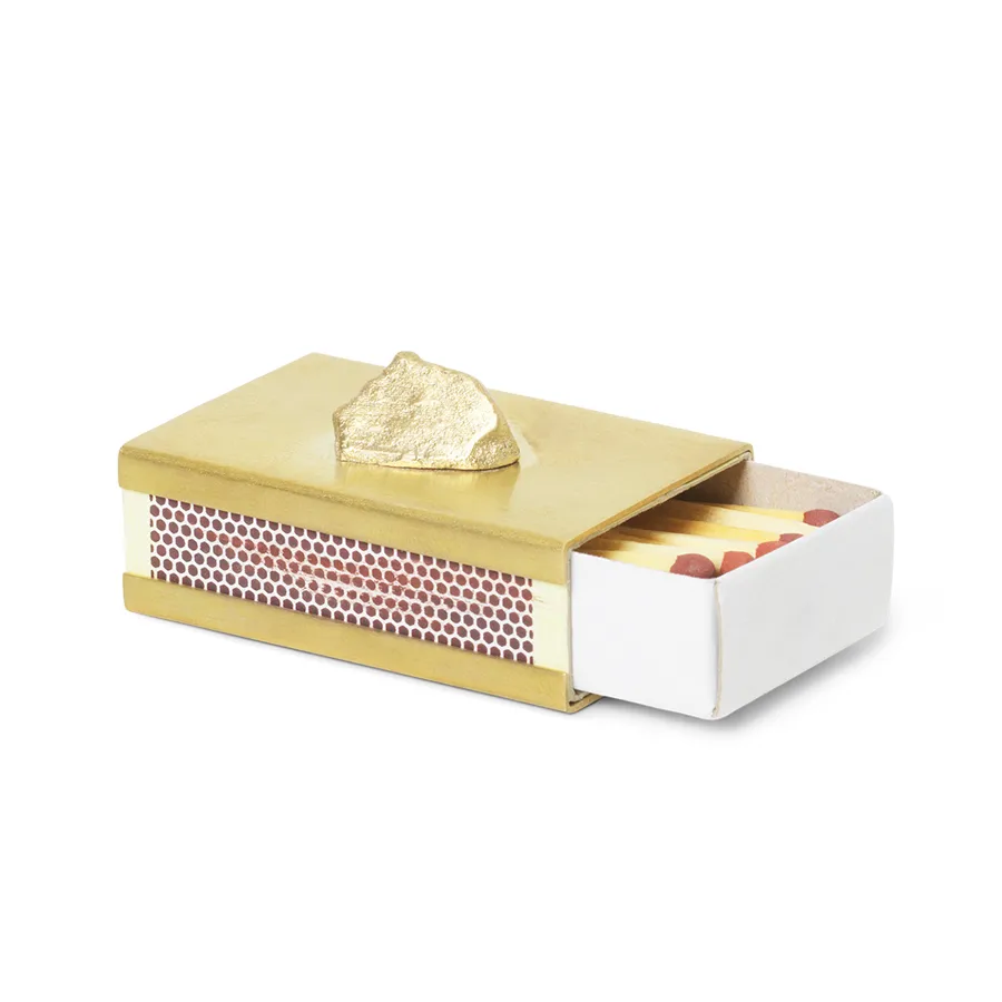 Stone fyrstikketui, Messing Ferm Living