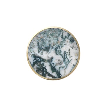 Stone knagg stor - agate moss-messing - Ferm Living