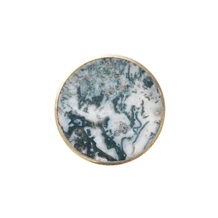 Stone knagg stor, agate moss-messing Ferm Living
