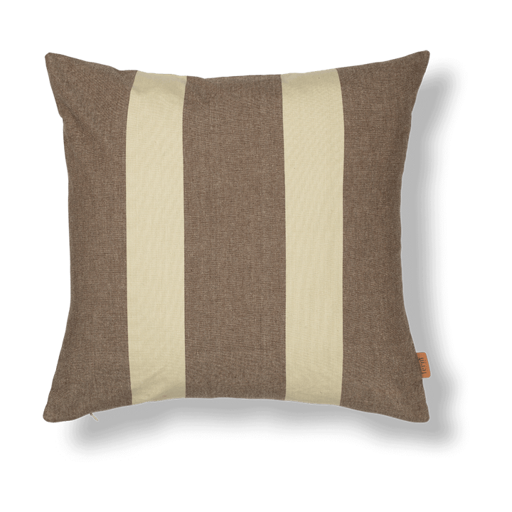 Strand outdoor putetrekk 50x50 cm - Carob brown-parchment - Ferm Living