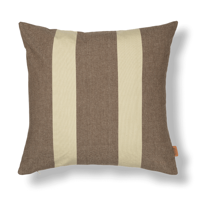 Strand outdoor putetrekk 50x50 cm - Carob brown-parchment - ferm LIVING