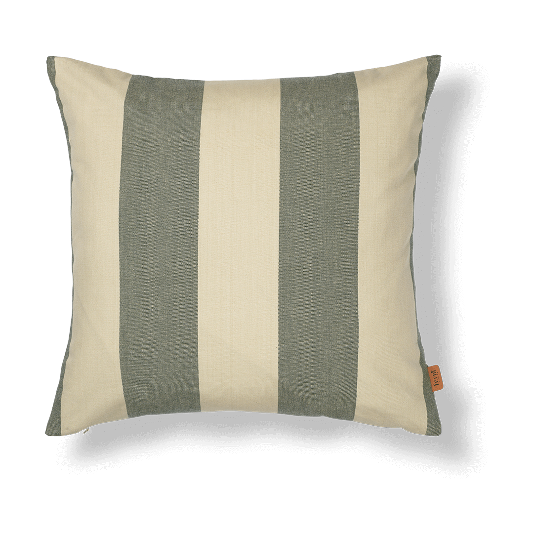 Bilde av Ferm Living Strand outdoor putetrekk 50x50 cm Dark lichen-parchment