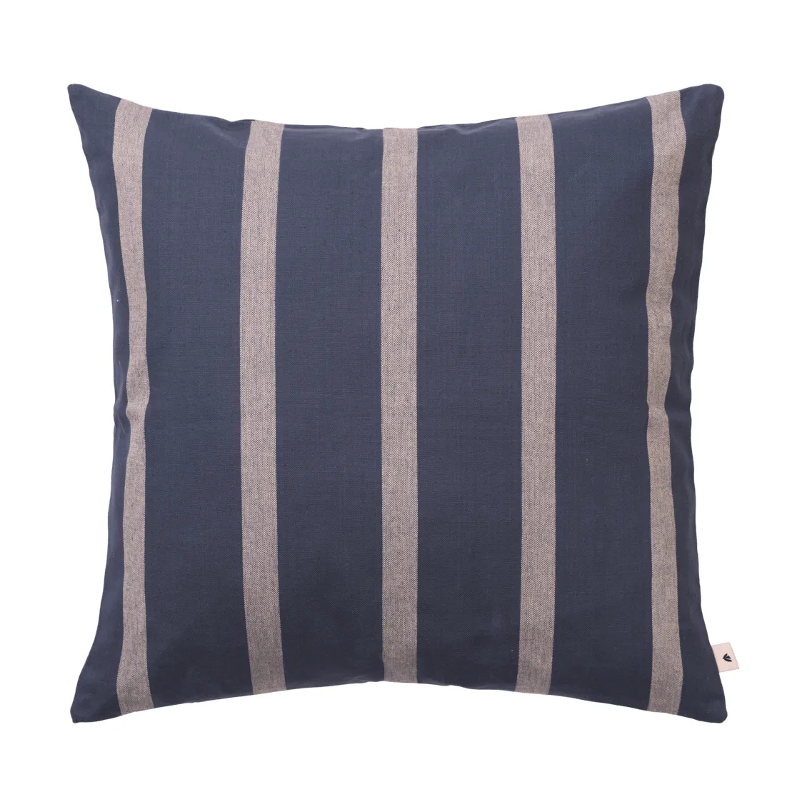 Strand outdoor putetrekk 50x50 cm, Indigo blue-parchme Ferm Living