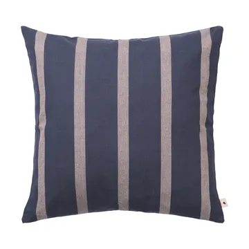 Strand outdoor putetrekk 50x50 cm - Indigo blue-parchme - Ferm Living