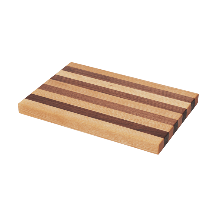 Stribe skjærefjøl bold 25x36 cm - Walnut-oak - Ferm Living