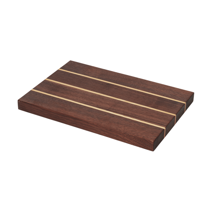 Stribe skjærefjøl fine 25x36 cm - Walnut-ash - Ferm Living