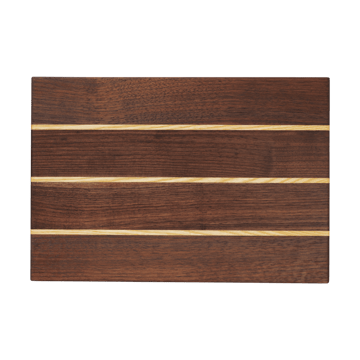Stribe skjærefjøl fine 25x36 cm - Walnut-ash - Ferm Living