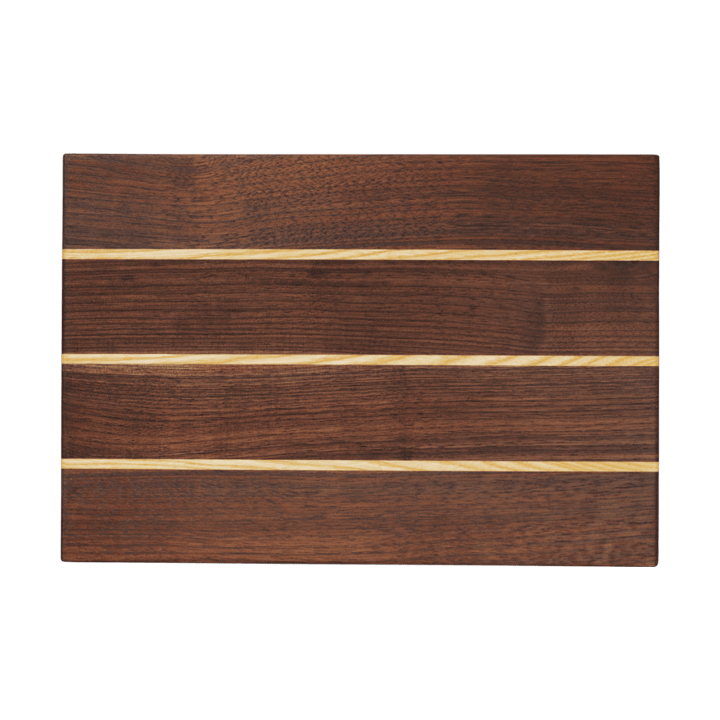 Stribe skjærefjøl fine 25x36 cm, Walnut-ash Ferm Living