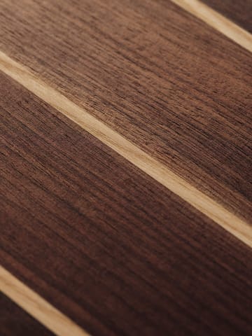 Stribe skjærefjøl fine 25x36 cm - Walnut-ash - Ferm Living