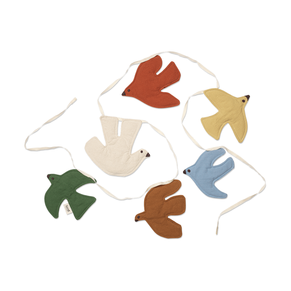 Ferm Living Swif bird girlander 220 cm Multi