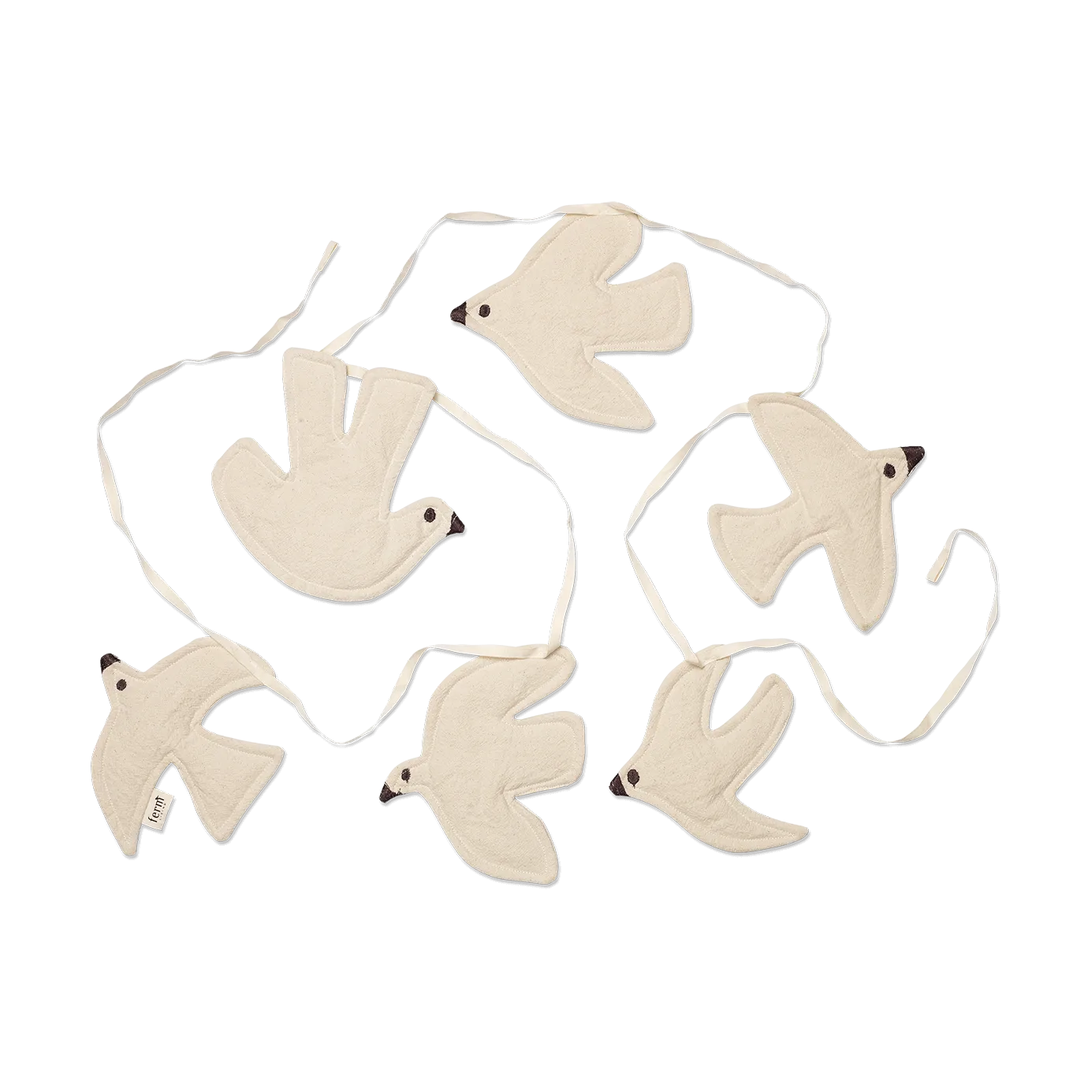 Swif bird girlander 220 cm, Undyed Ferm Living