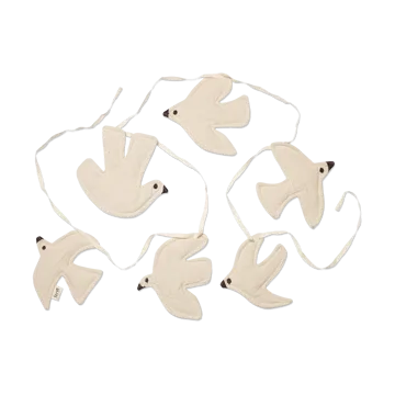 Swif bird girlander 220 cm - Undyed - Ferm Living