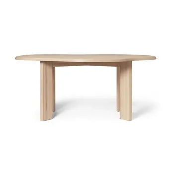 Tarn skrivebord 90x170 cm - White oiled beech - Ferm Living