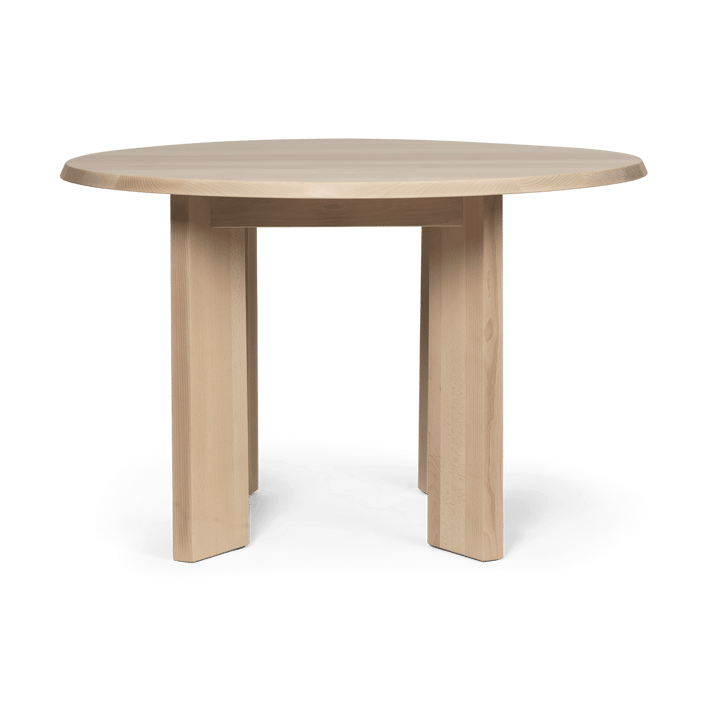 Tarn spisebord 104,6 x 113,5 cm - White Oiled Beech - Ferm LIVING