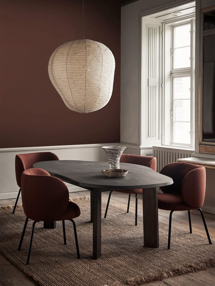 Tarn spisebord 118,5 x 220 cm, Dark Stained Beech Ferm Living