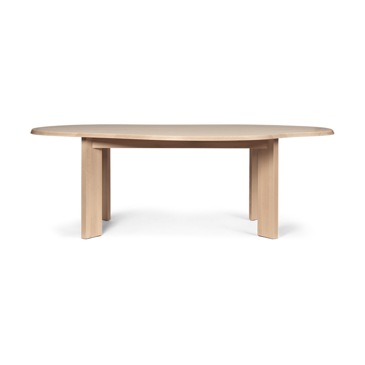 Tarn spisebord 118,5 x 220 cm - White Oiled Beech - Ferm Living