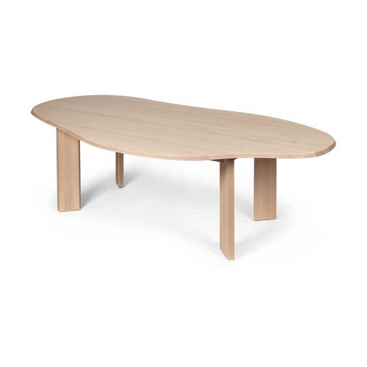 Tarn spisebord 118,5 x 220 cm, White Oiled Beech Ferm Living
