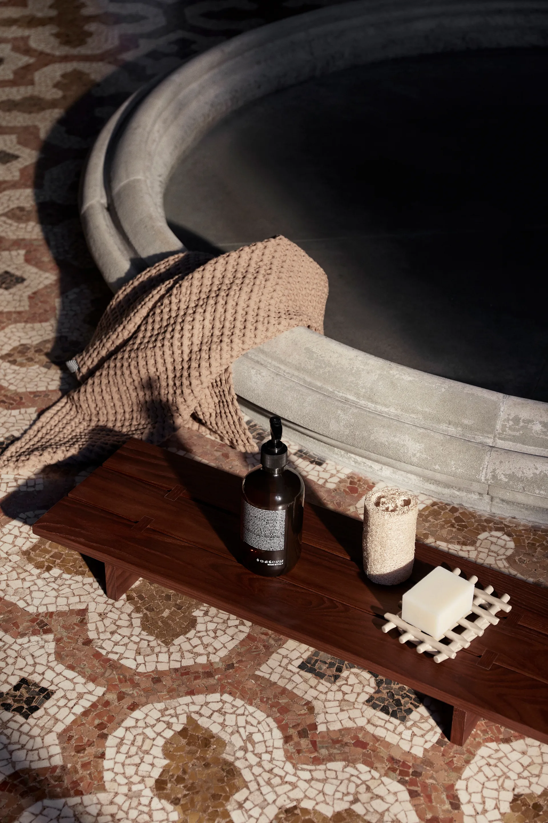 Tategu brettbord 70 x 22,1 x 7 cm, Dark brown Ferm Living