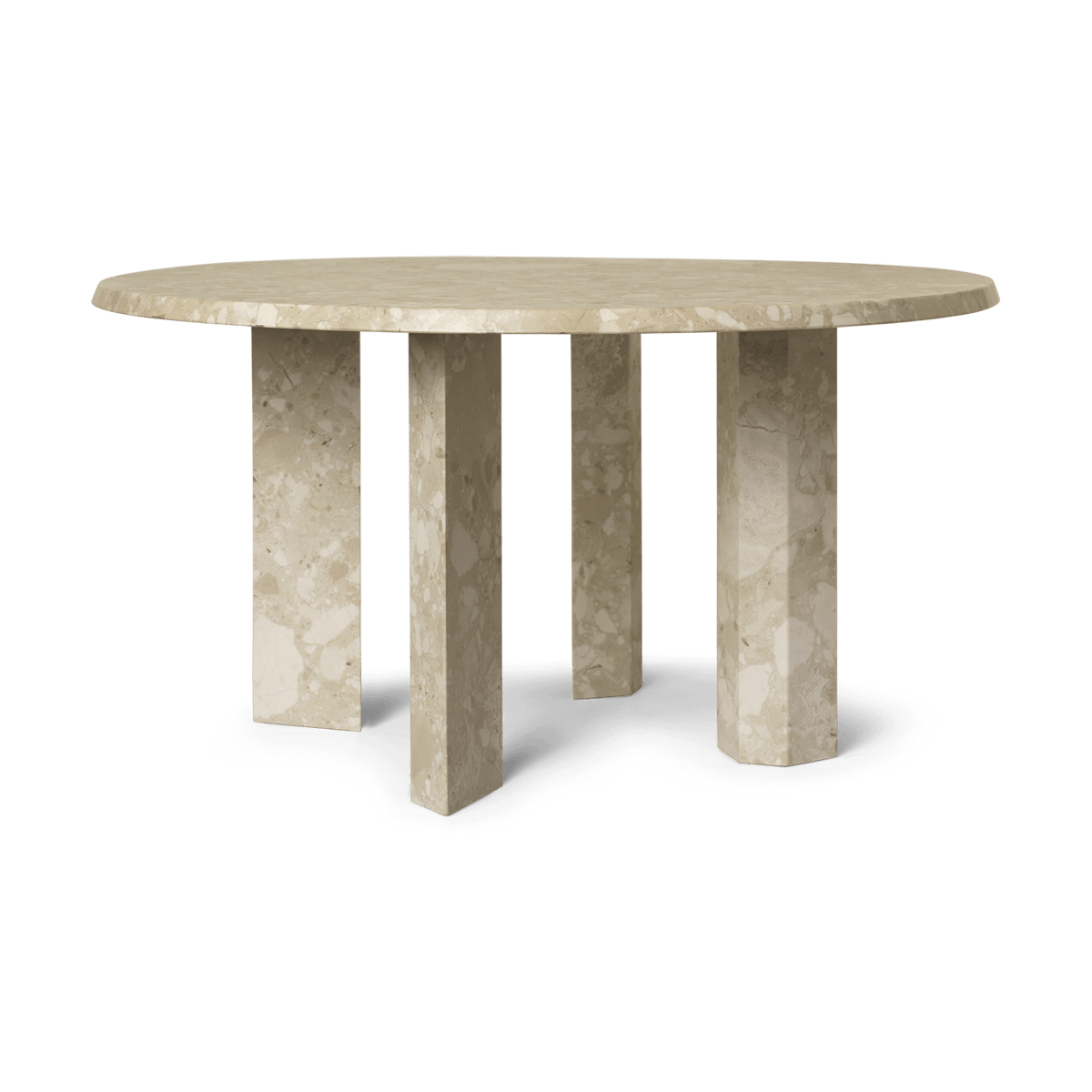 Bilde av Ferm Living Taula salongbord Ø67x35 cm Sand