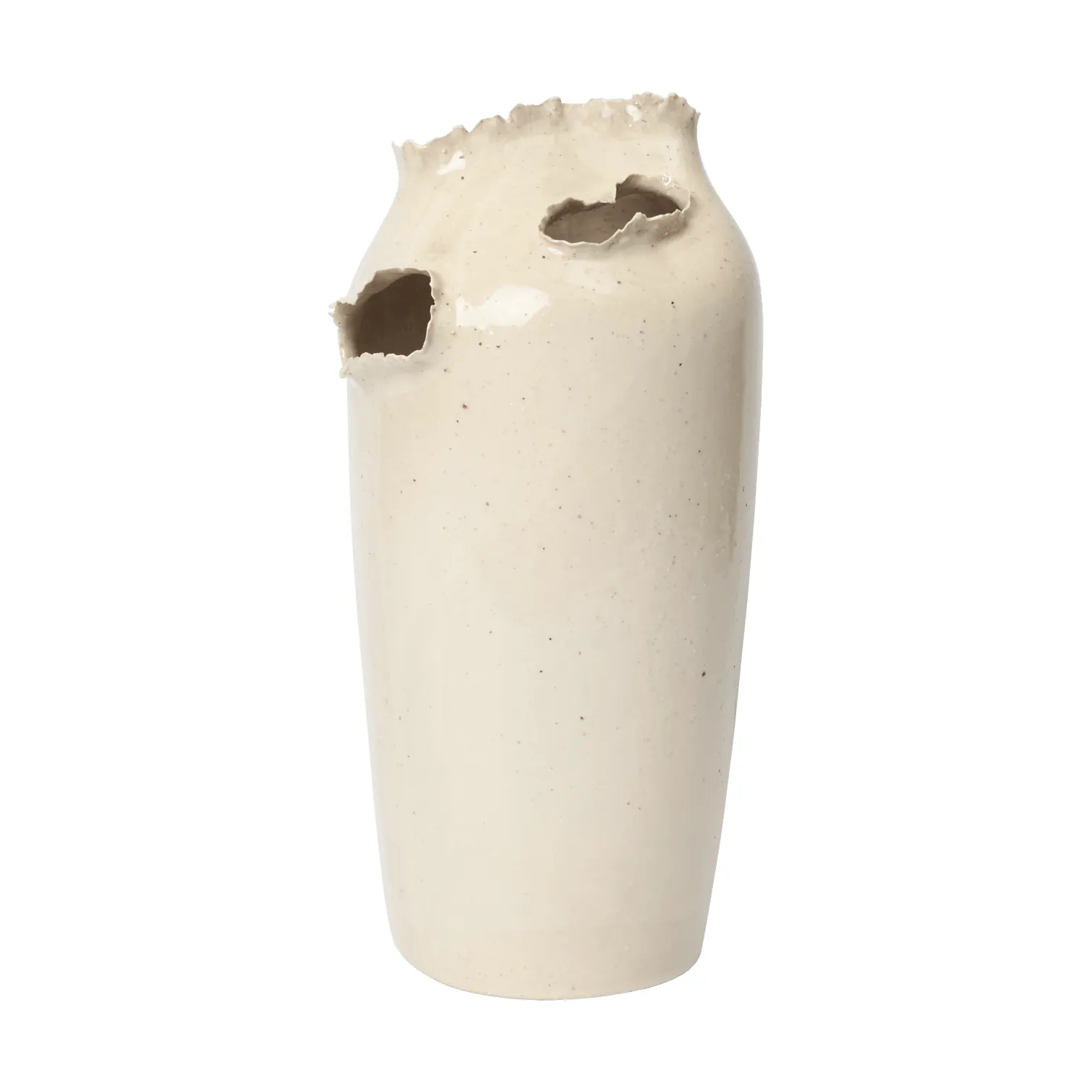 Tereo vase, Off-white speckle, 27 cm Ferm Living