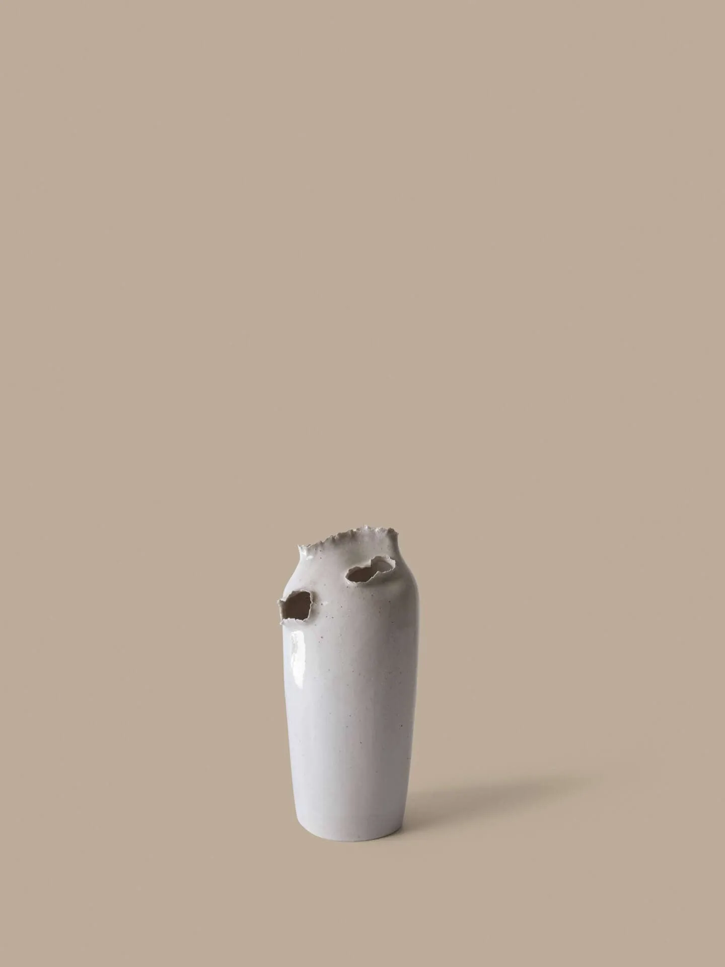 Tereo vase, Off-white speckle, 27 cm Ferm Living