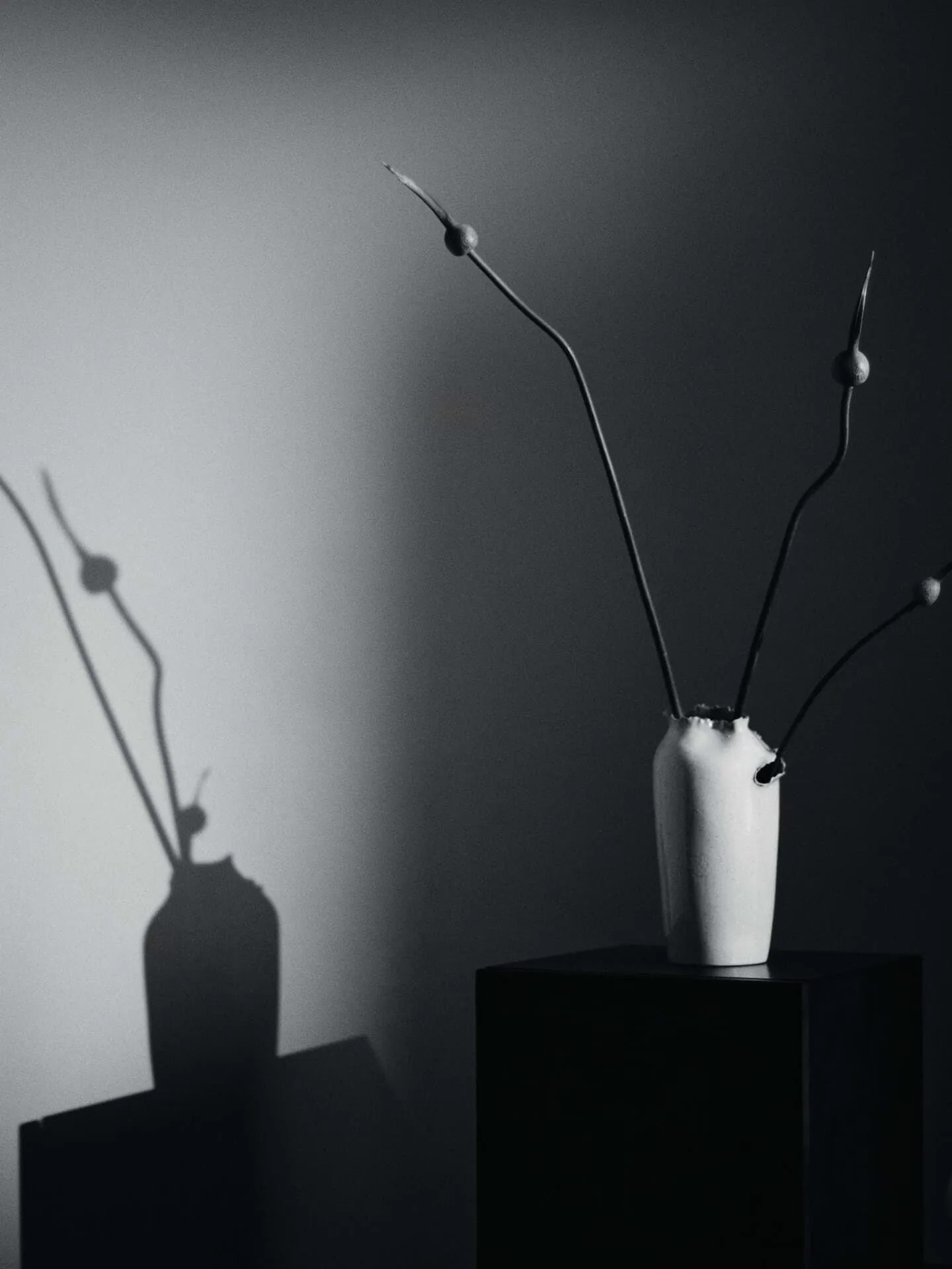 Tereo vase, Off-white speckle, 27 cm Ferm Living
