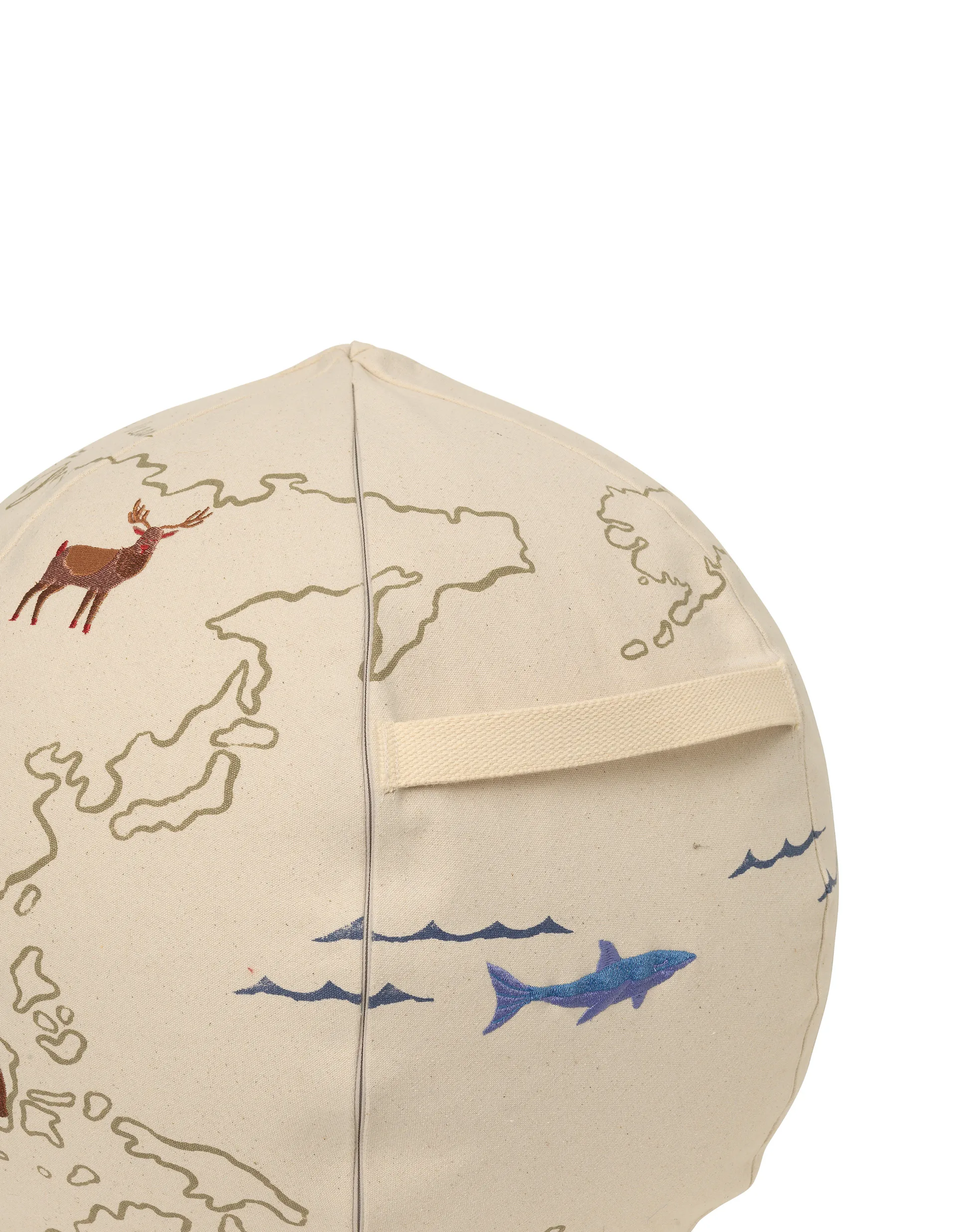 The world puff, Off-white Ferm Living