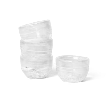 Tinta eggeglass 4-pakning Ø 4,8 cm - White  - Ferm Living