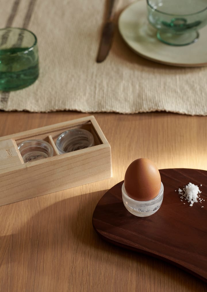Tinta eggeglass 4-pakning Ø 4,8 cm, White  Ferm Living