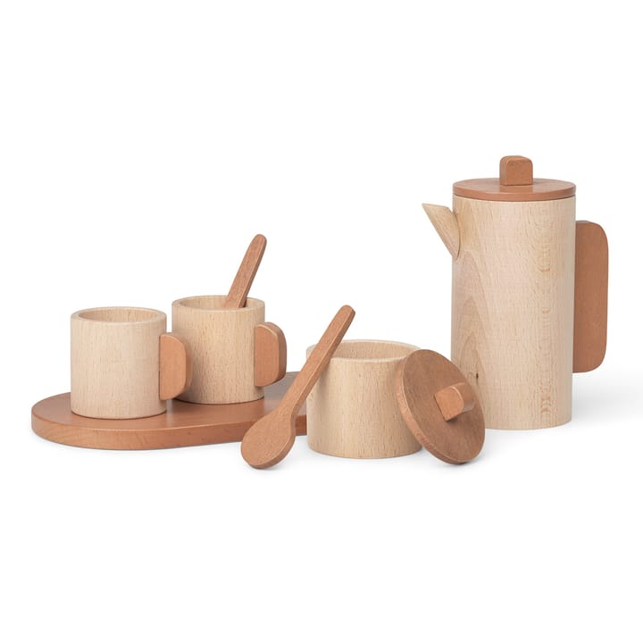 Toro barneservise i tre, Natural Ferm Living