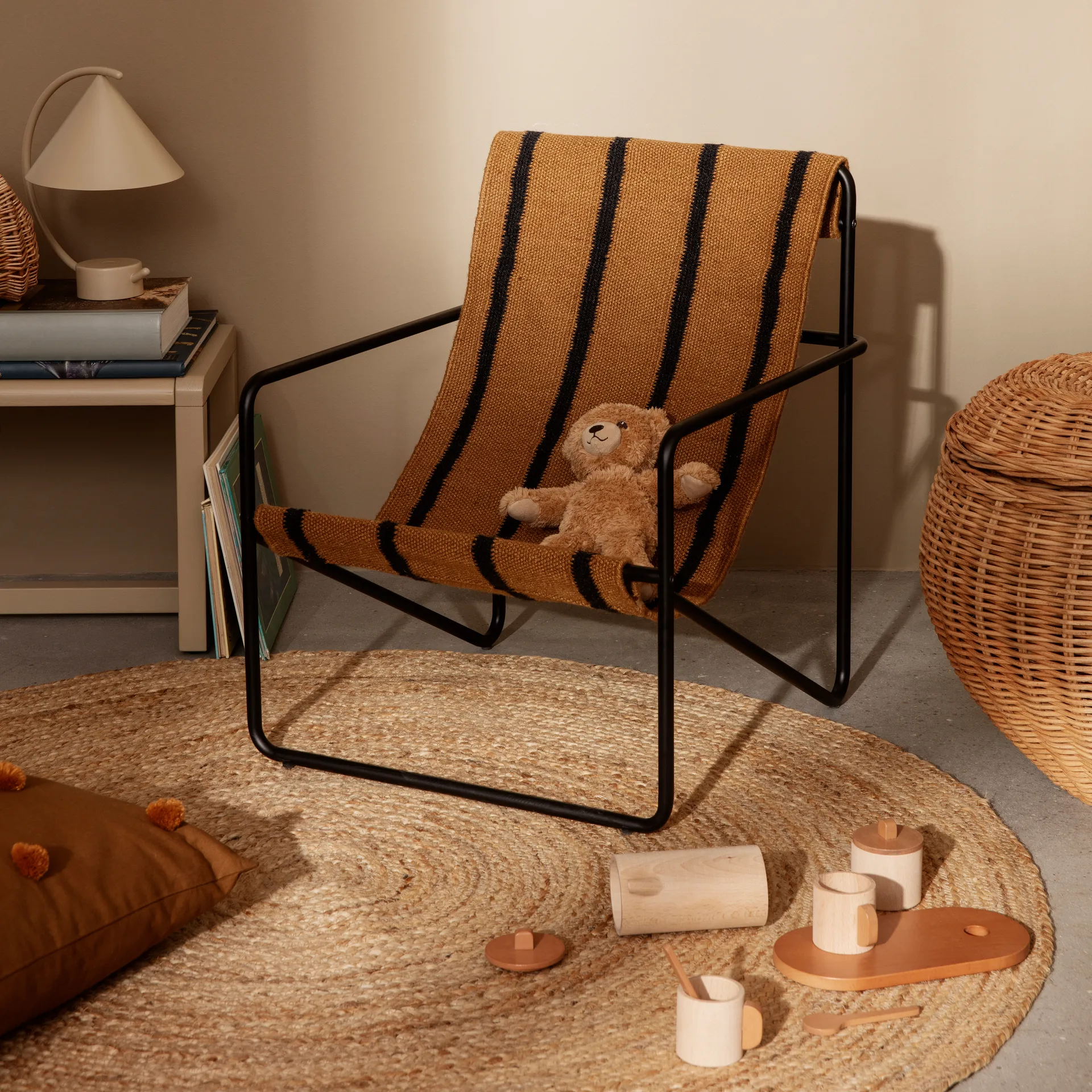 Toro barneservise i tre, Natural Ferm Living