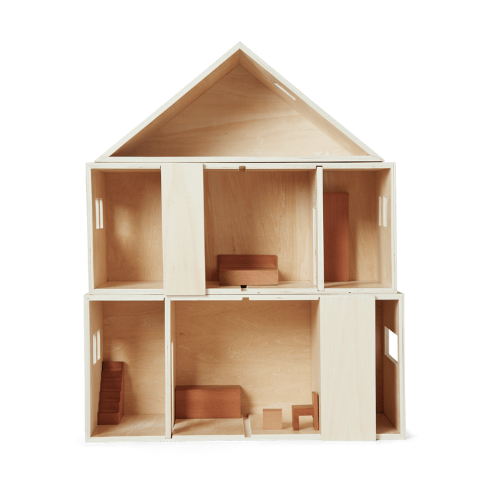 Toro sammenleggbart dukkehus - Natural - Ferm Living