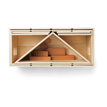 Toro sammenleggbart dukkehus - Natural - Ferm Living